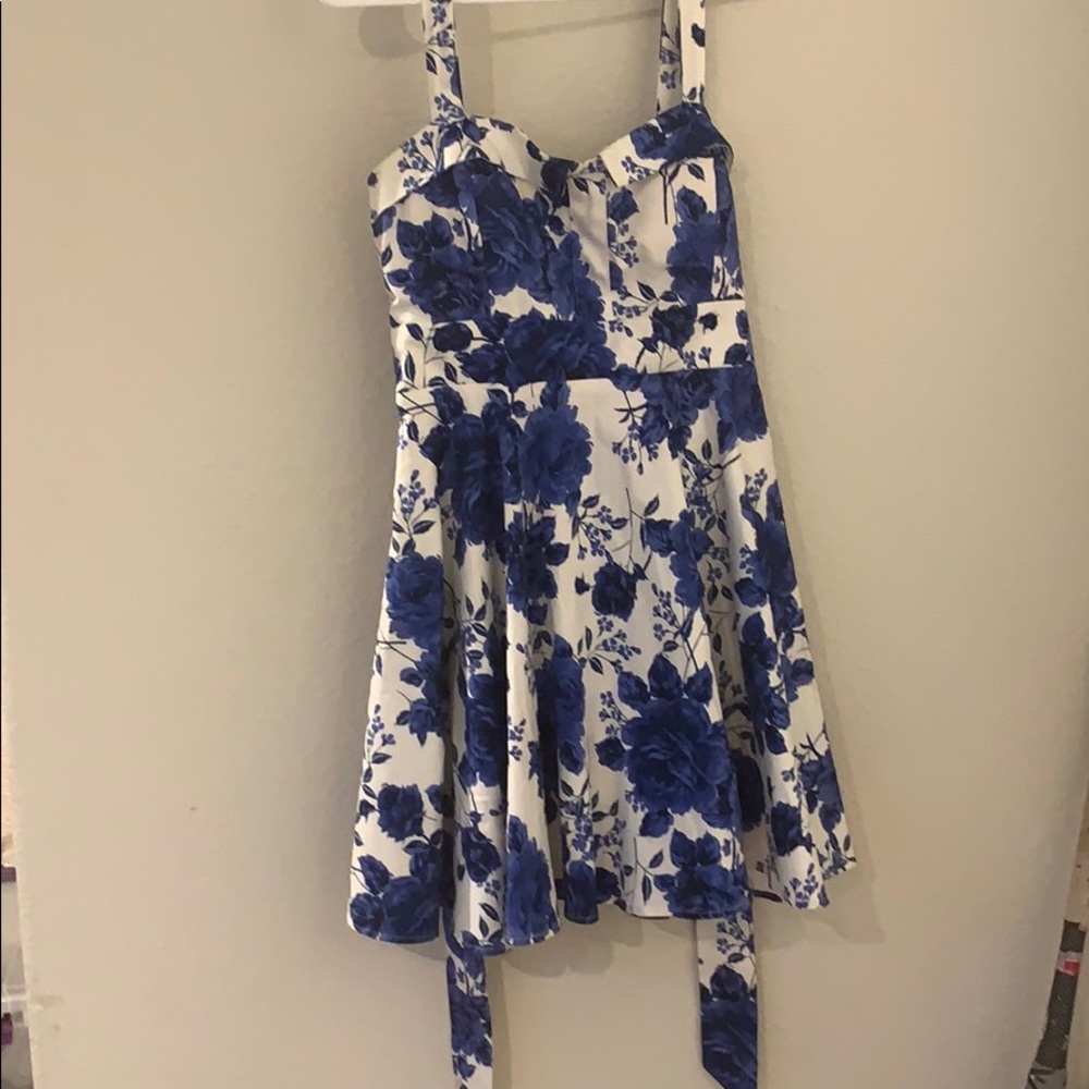 EUC Beautiful vintage inspired flower dress